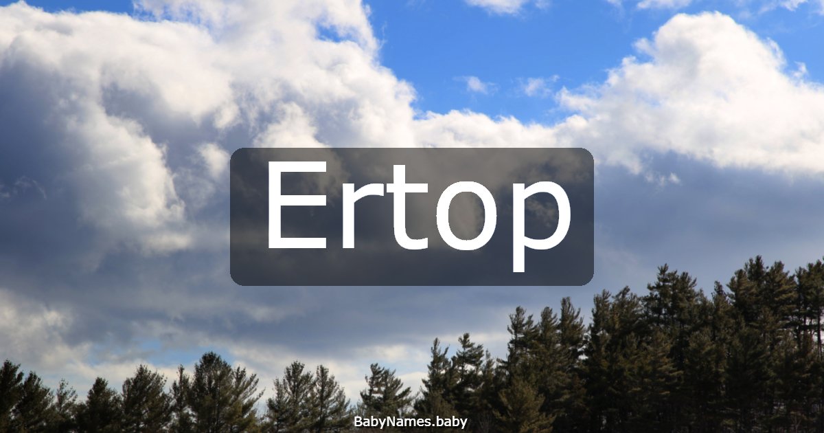 Ertop