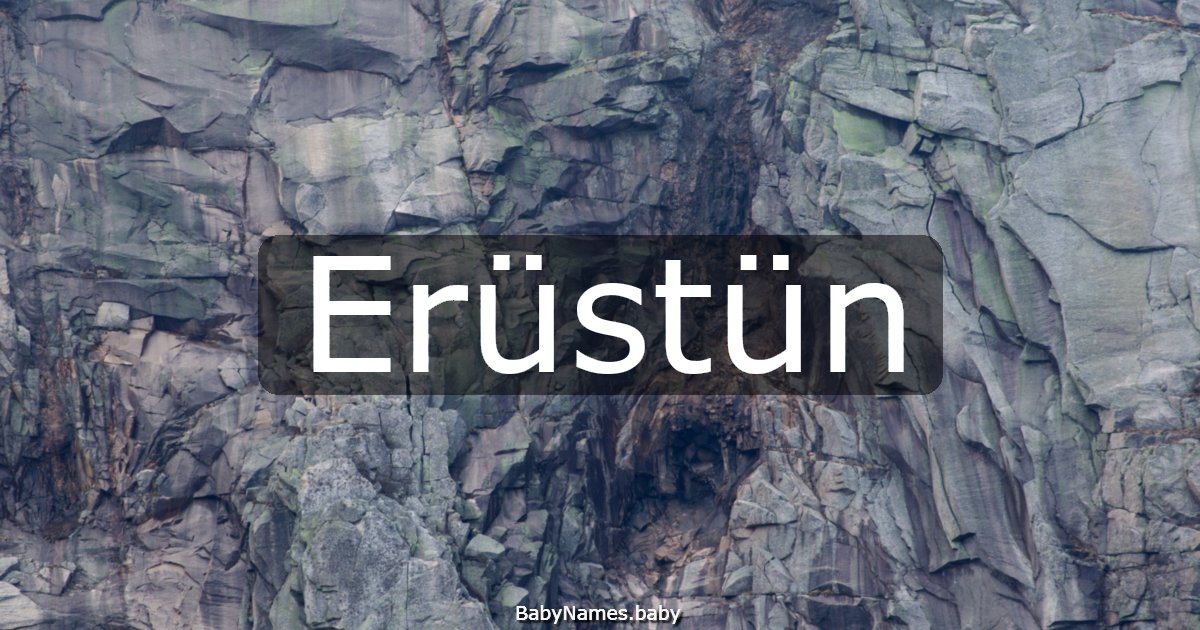 Erüstün