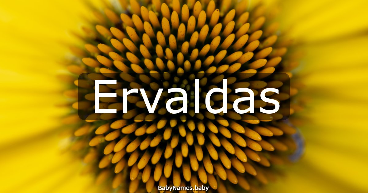Ervaldas