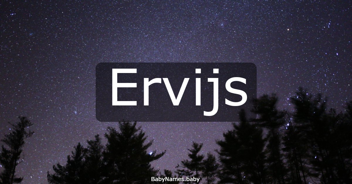 Ervijs