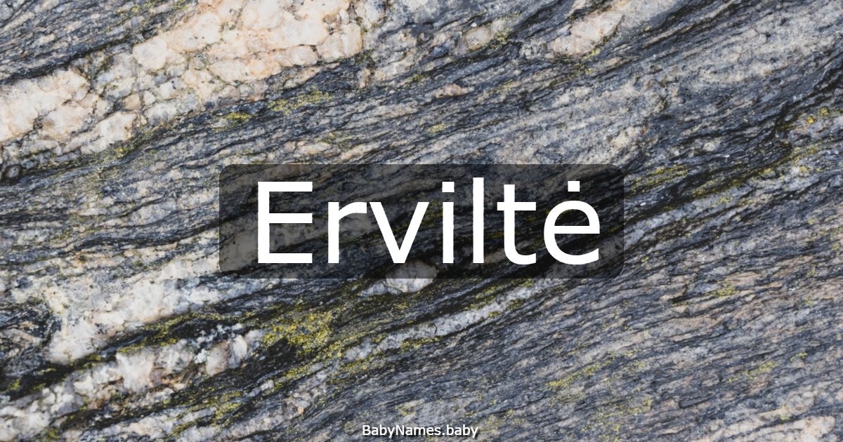 Erviltė