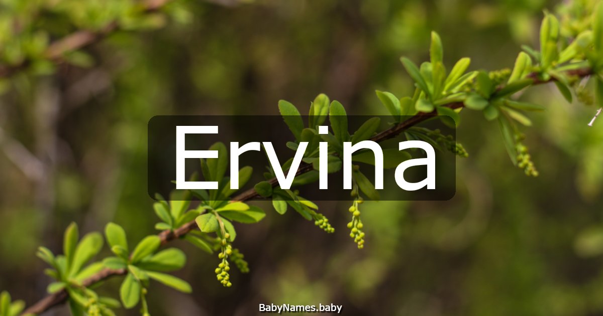 Ervina