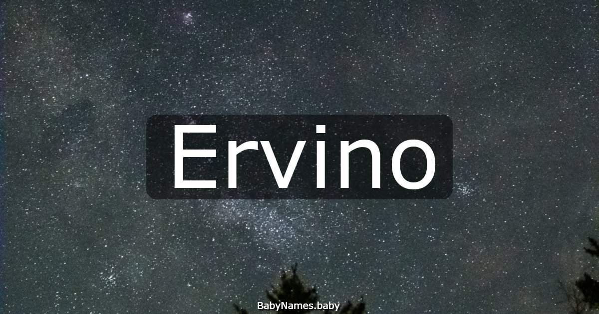 Ervino