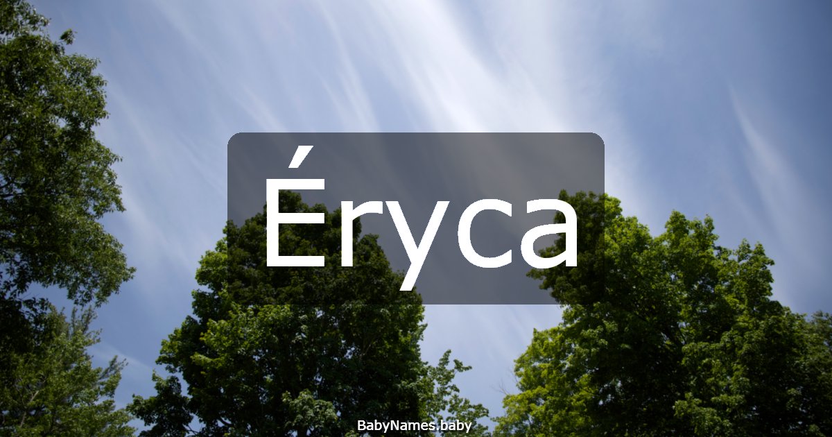 Éryca