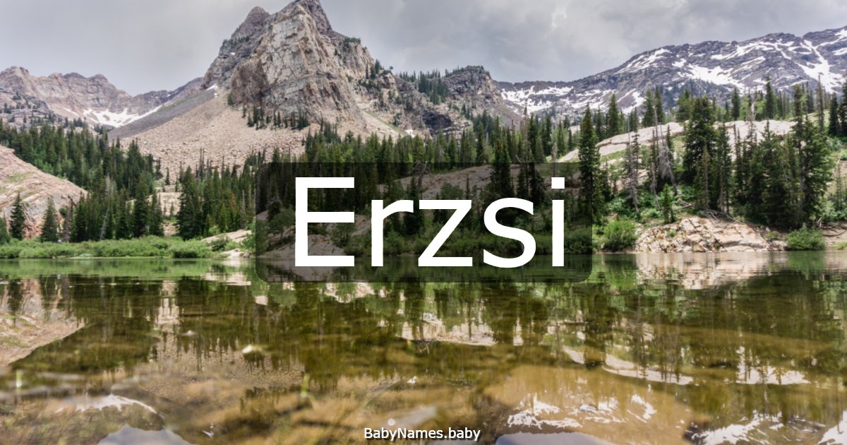 Erzsi
