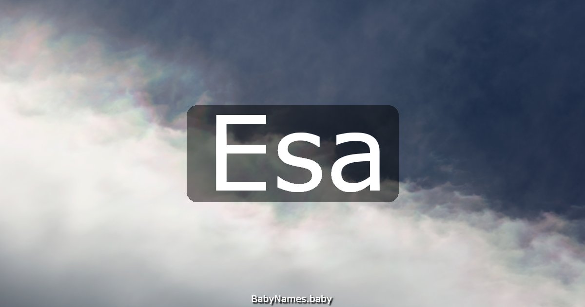 Esa