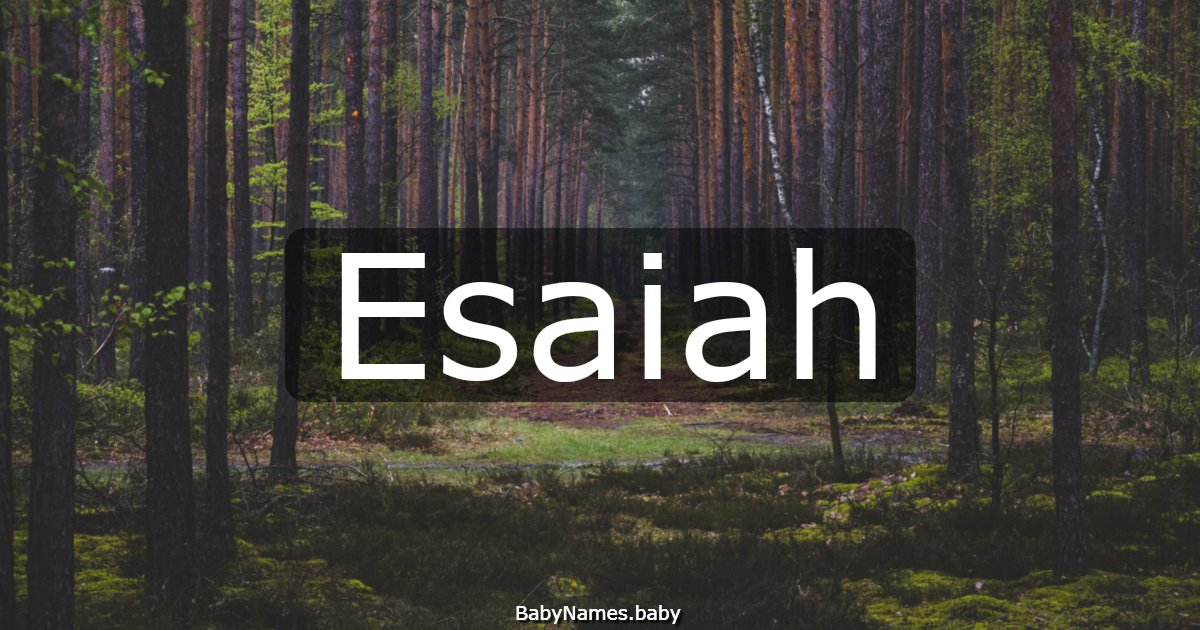 Esaiah