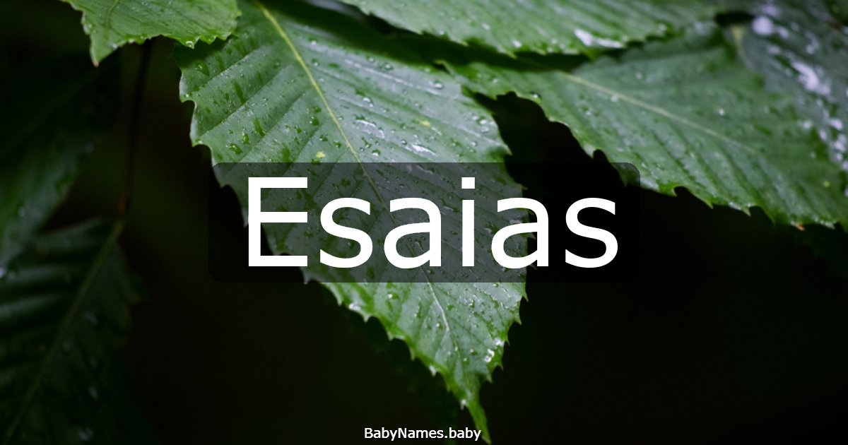 Esaias