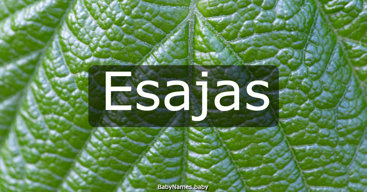 Esajas