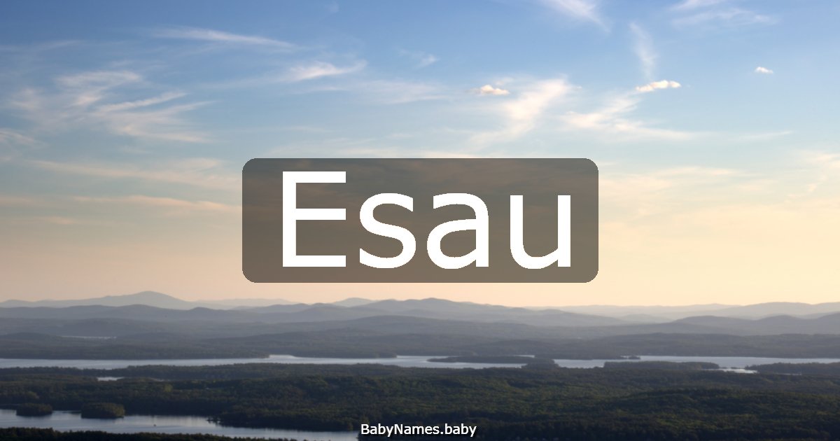 Esau