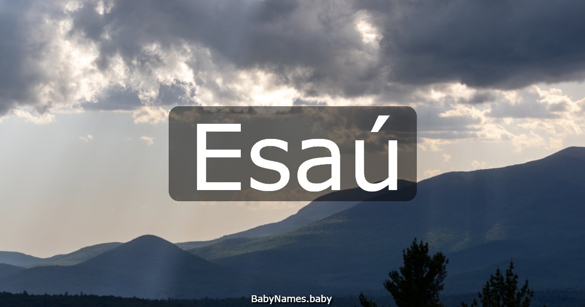 Esaú