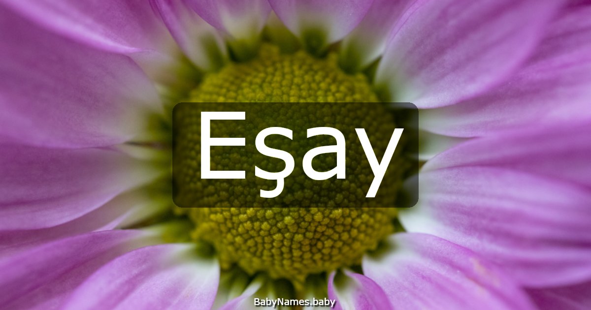 Eşay