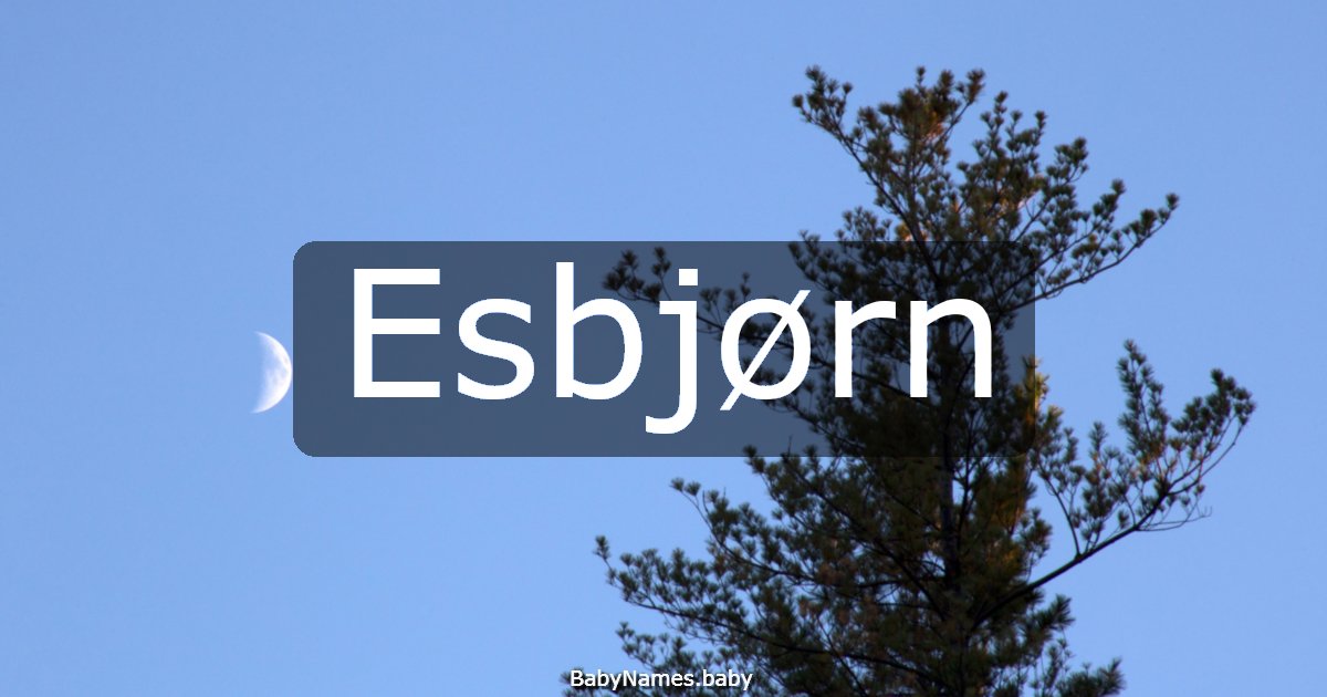 Esbjørn
