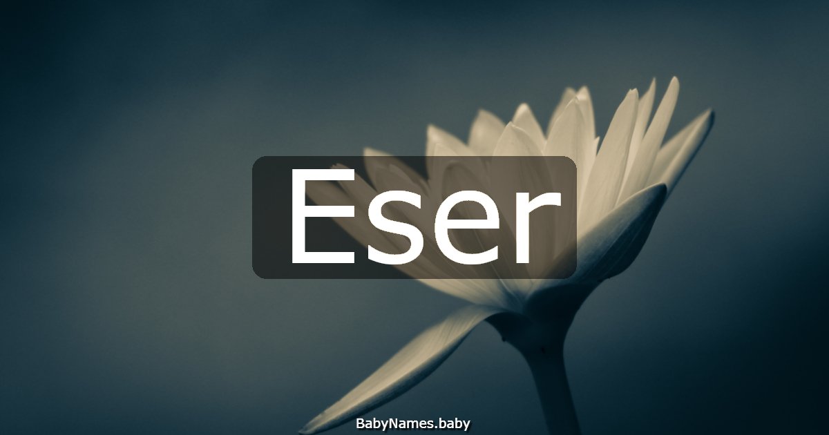 Eser