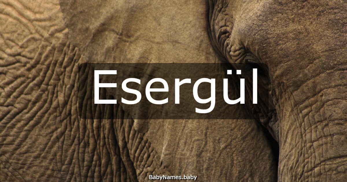 Esergül