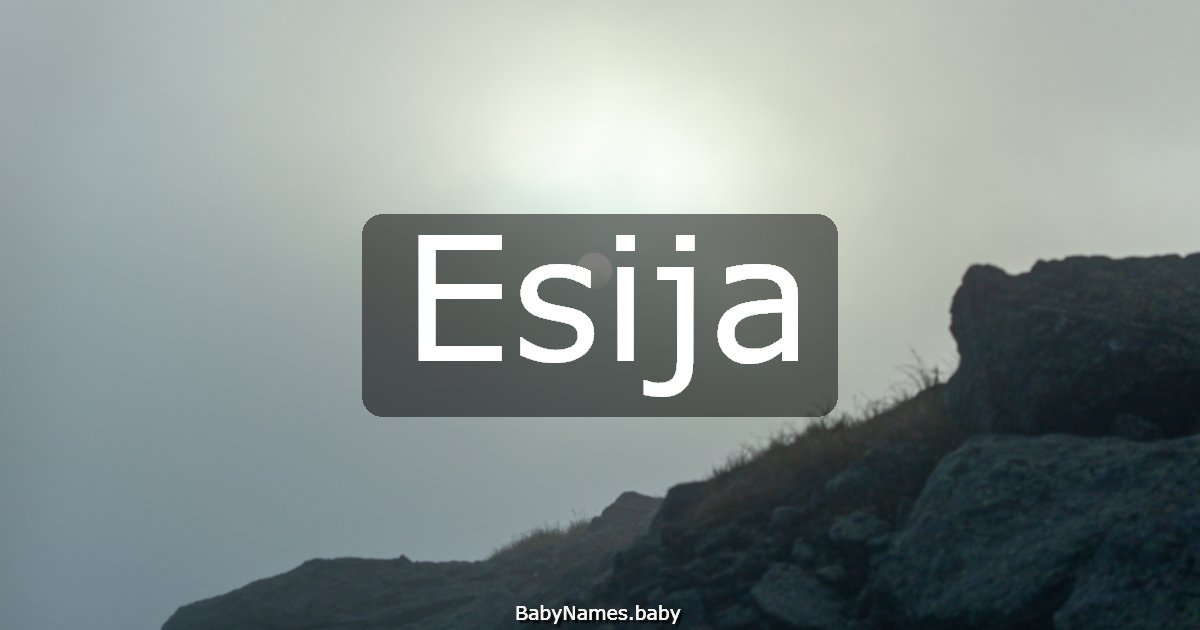 Esija