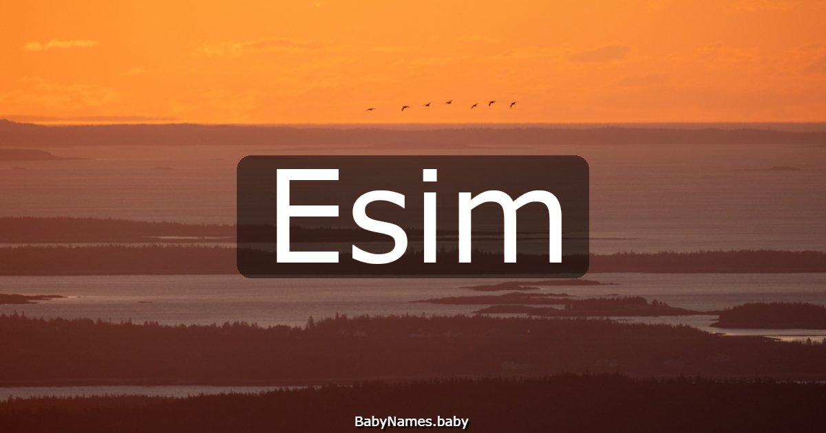 Esim