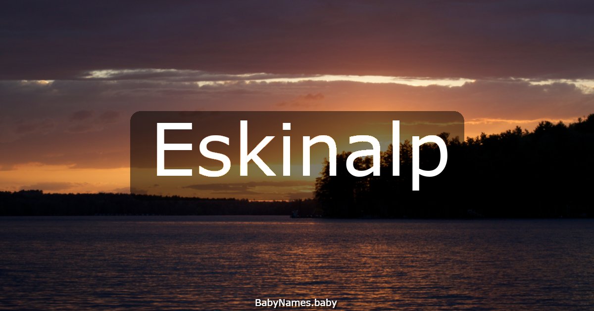 Eskinalp