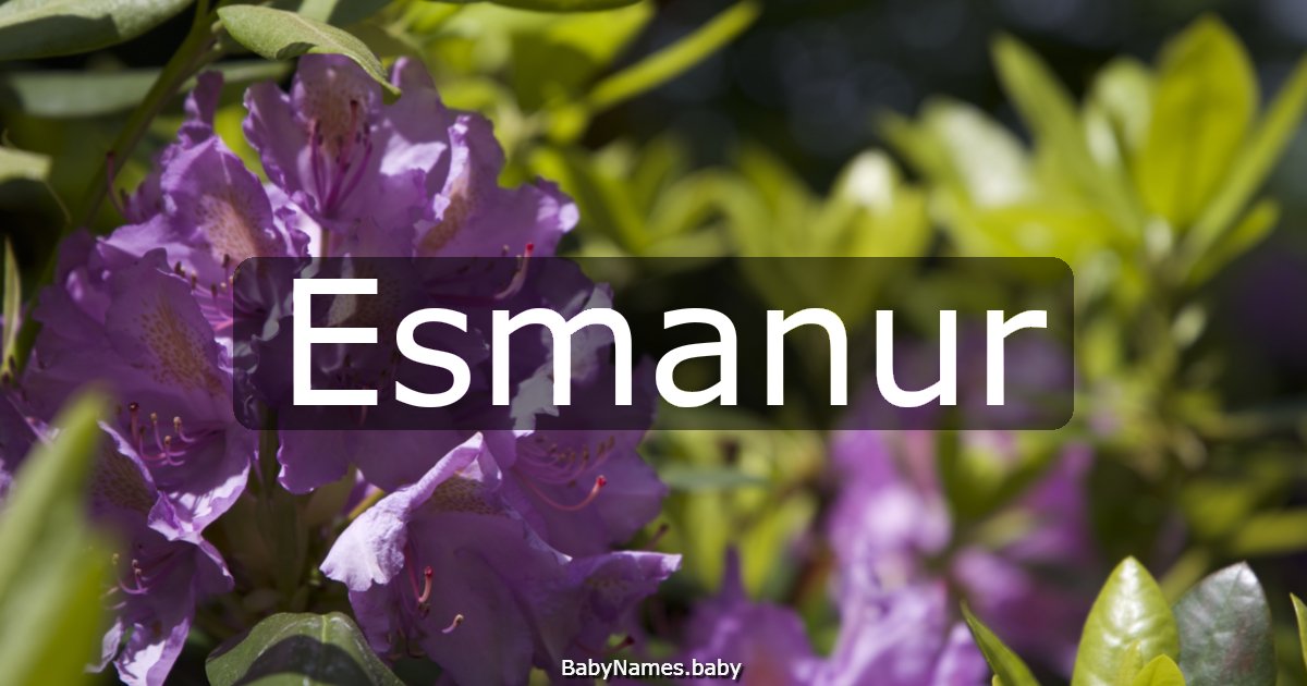 Esmanur