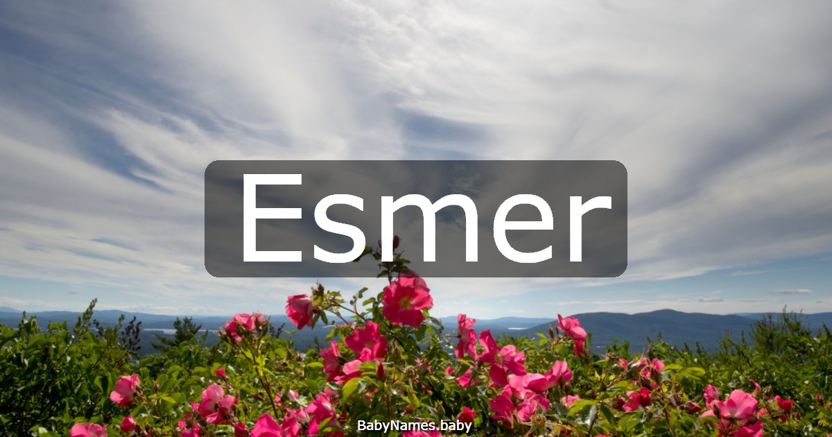 Esmer