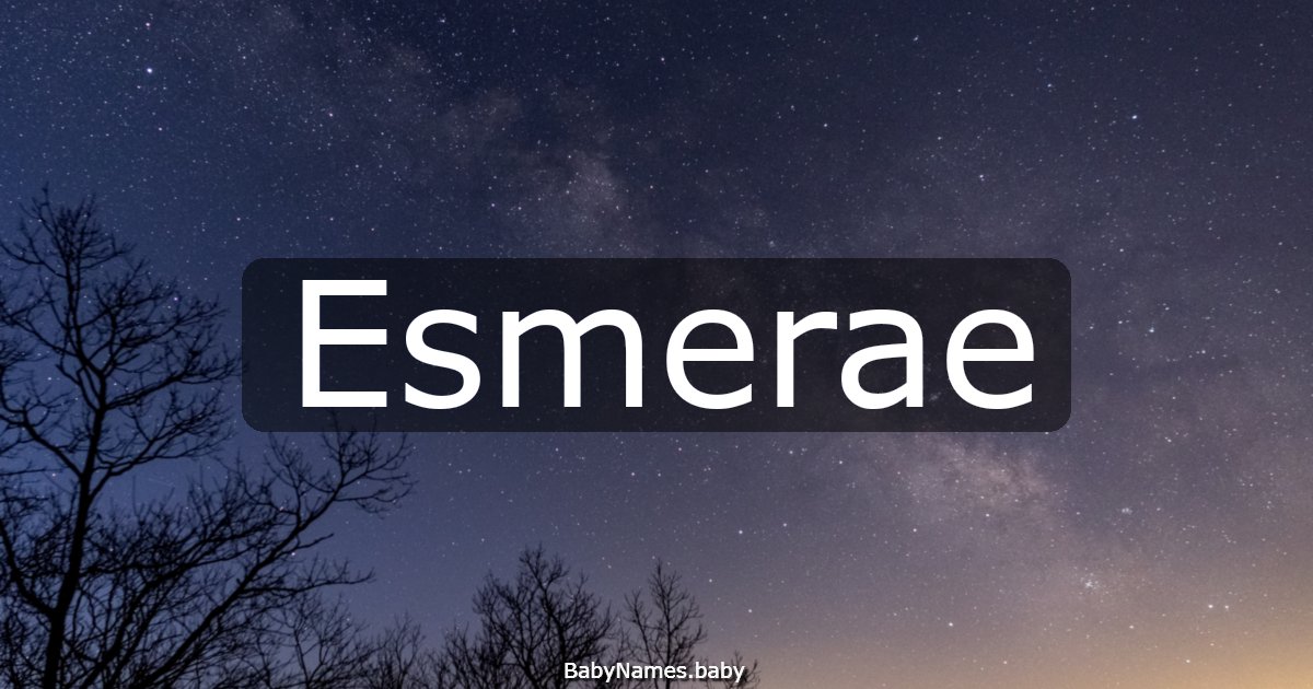 Esmerae