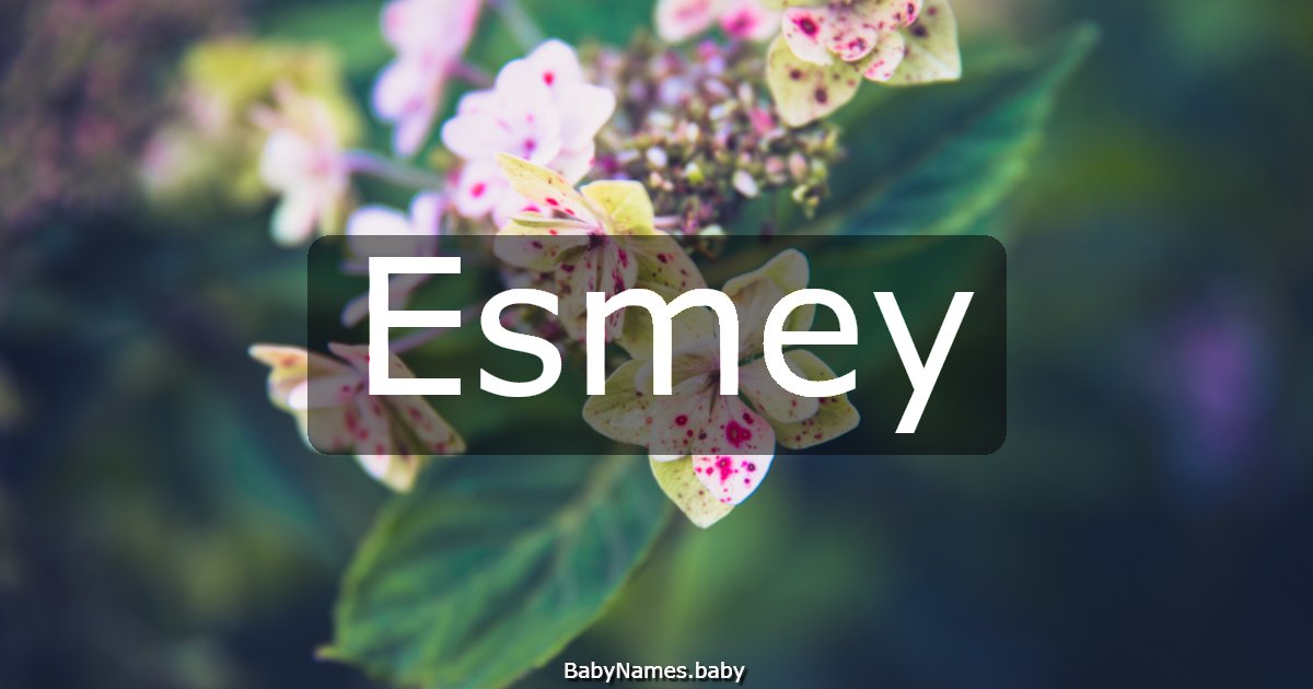 Esmey