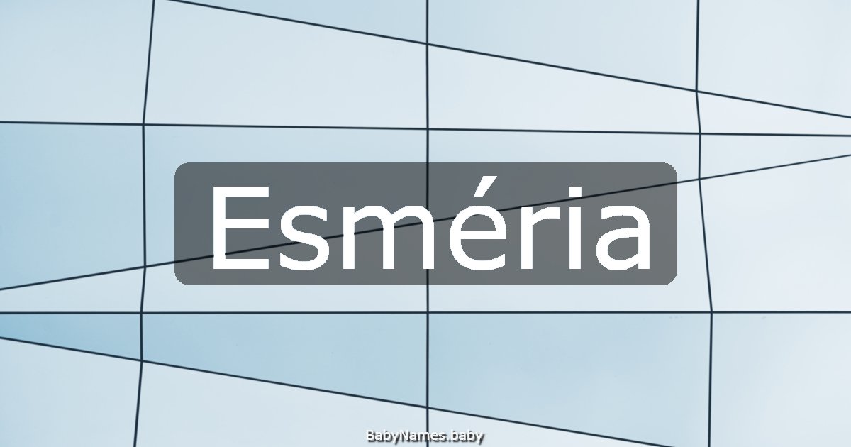 Esméria