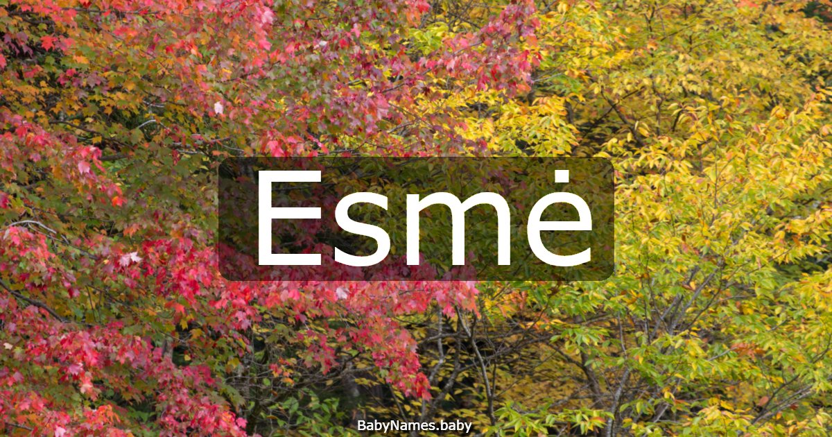 Esmė