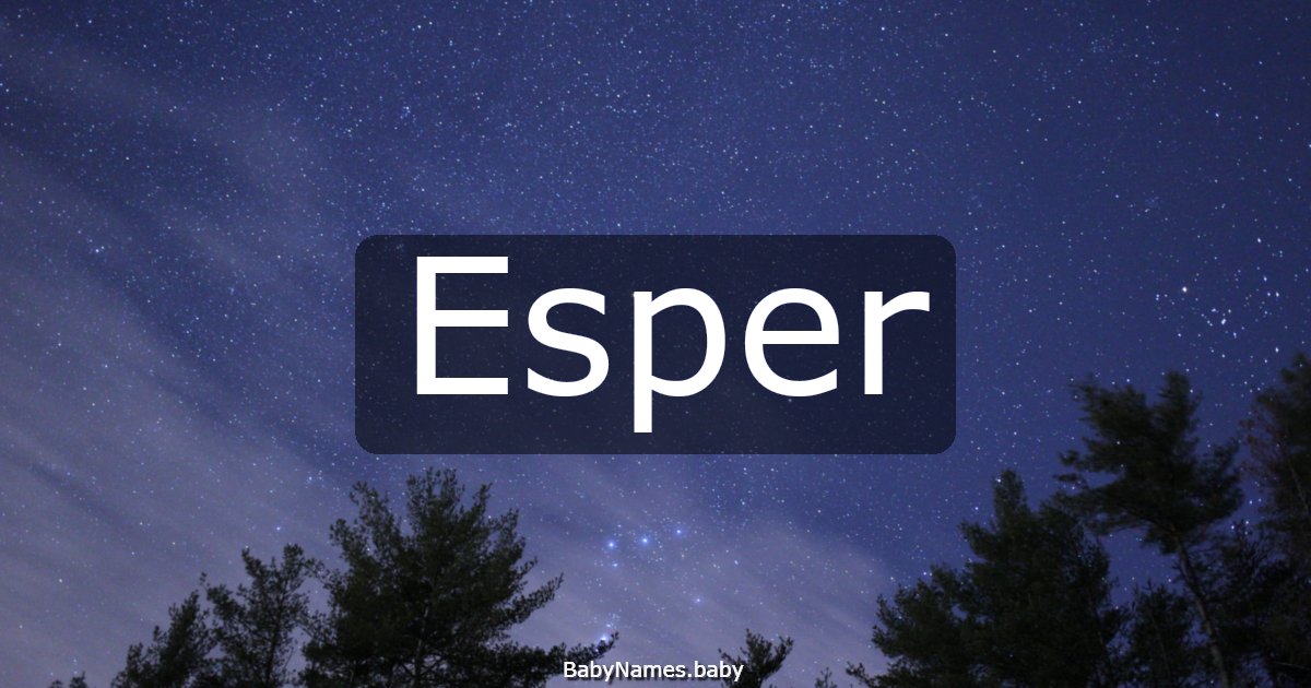 Esper