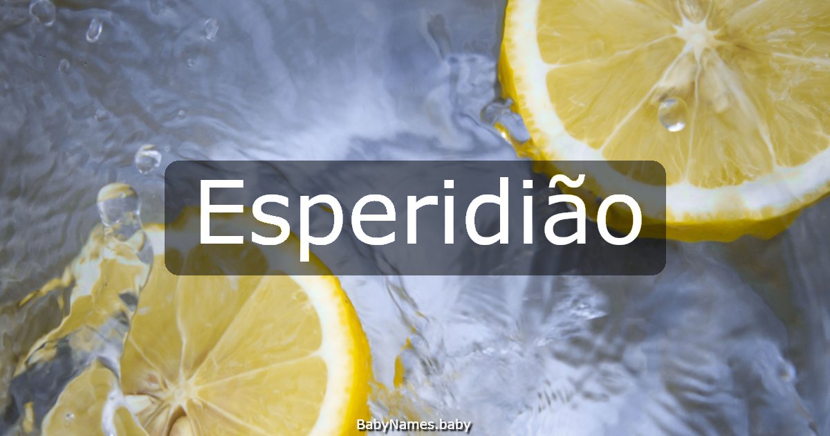 Esperidião