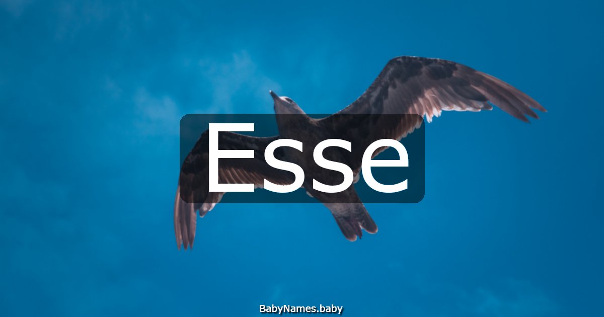 Esse