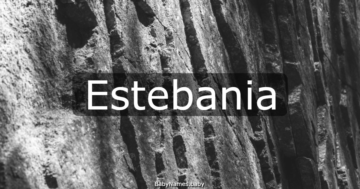 Estebania