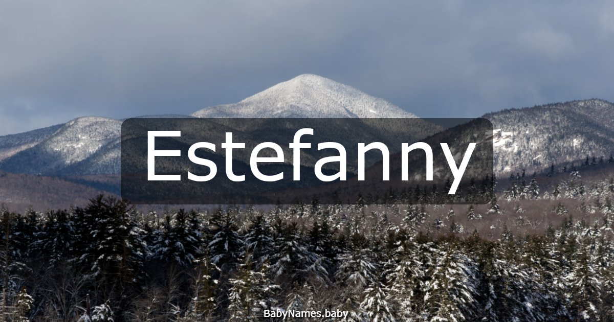 Estefanny