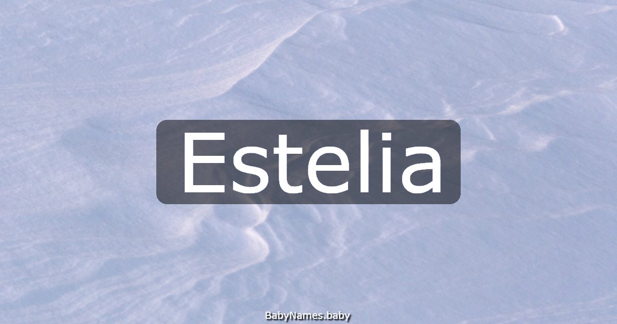 Estelia