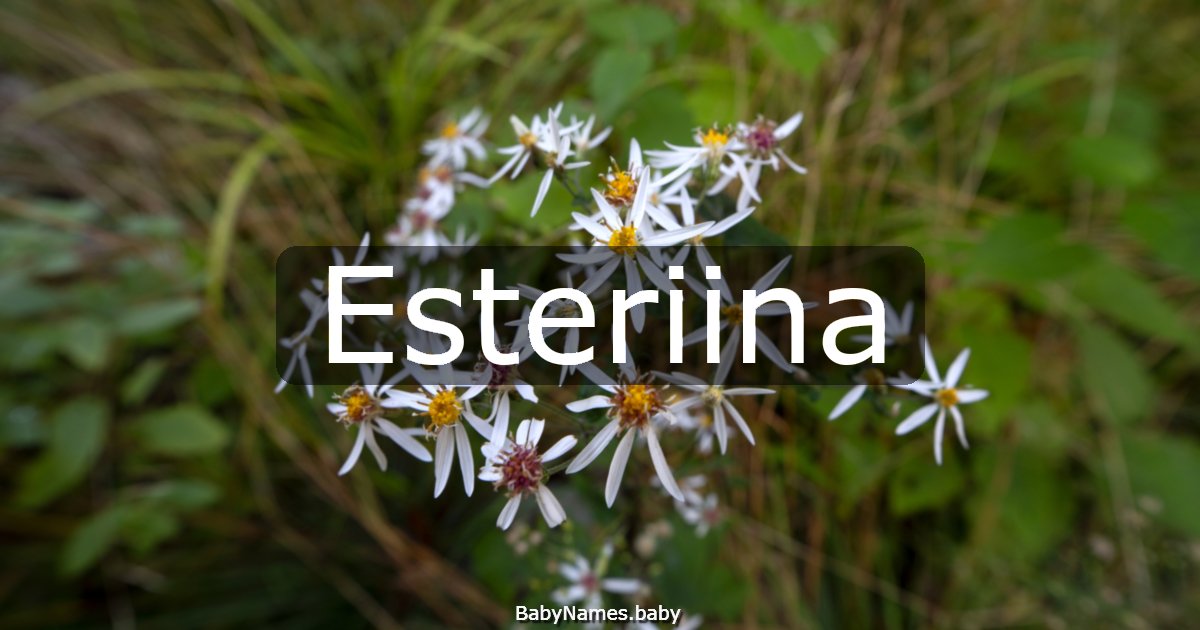 Esteriina
