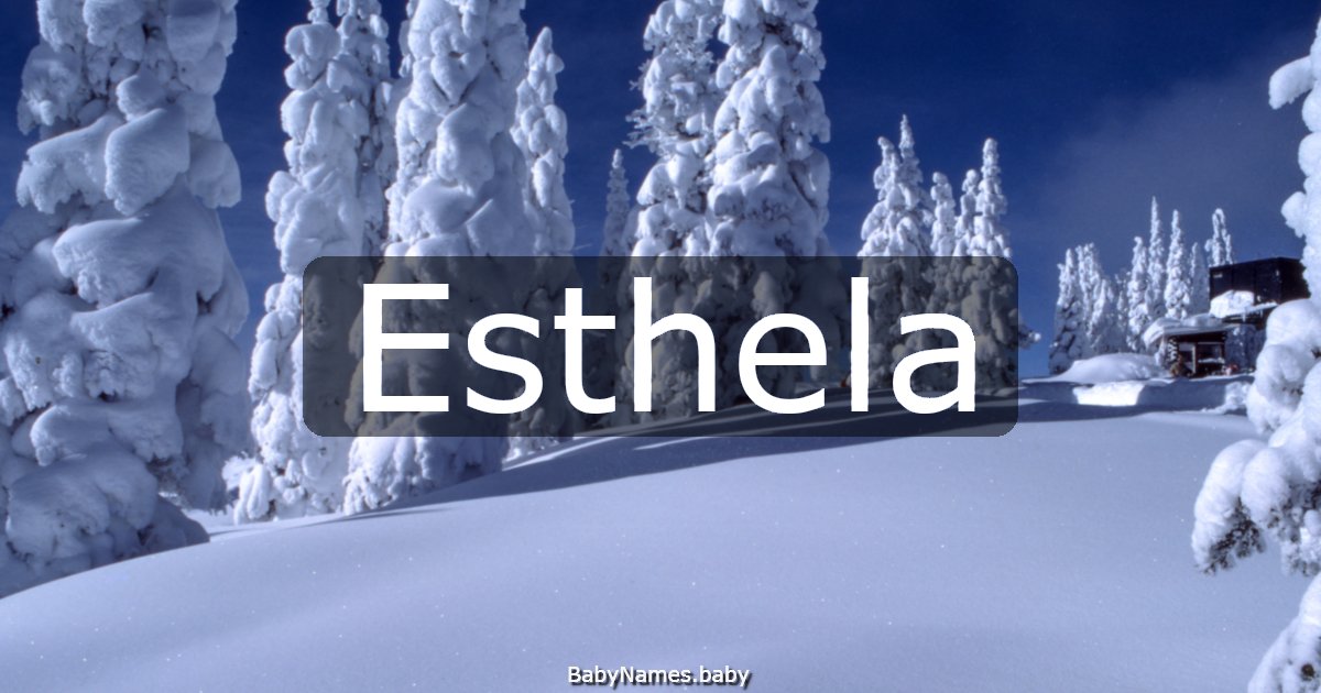 Esthela