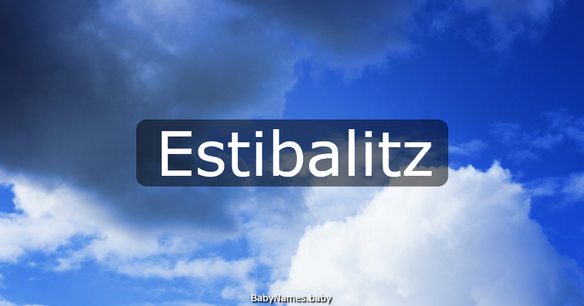 Estibalitz