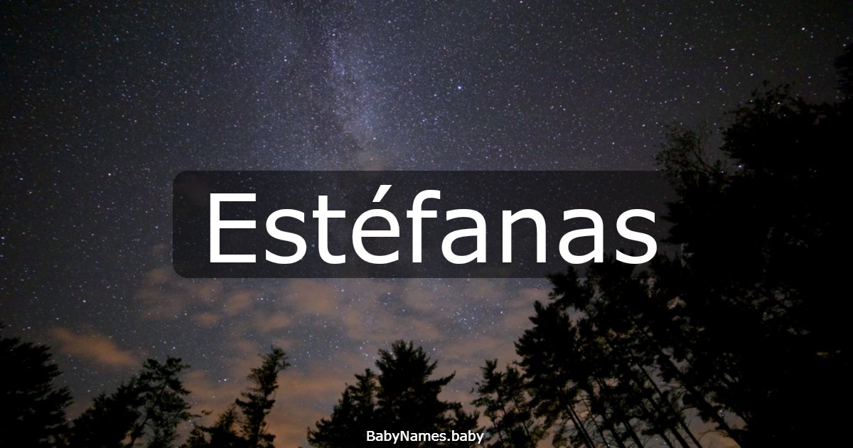 Estéfanas
