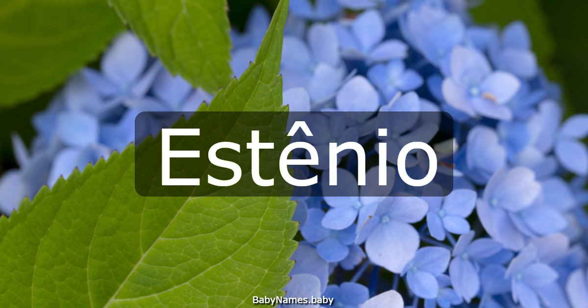 Estênio