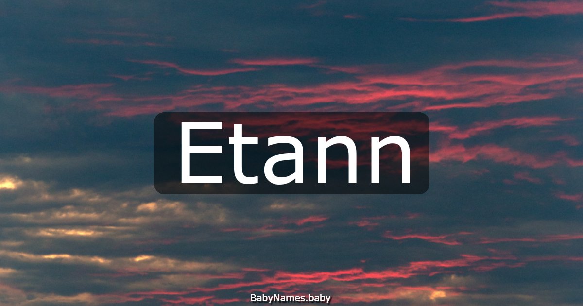 Etann