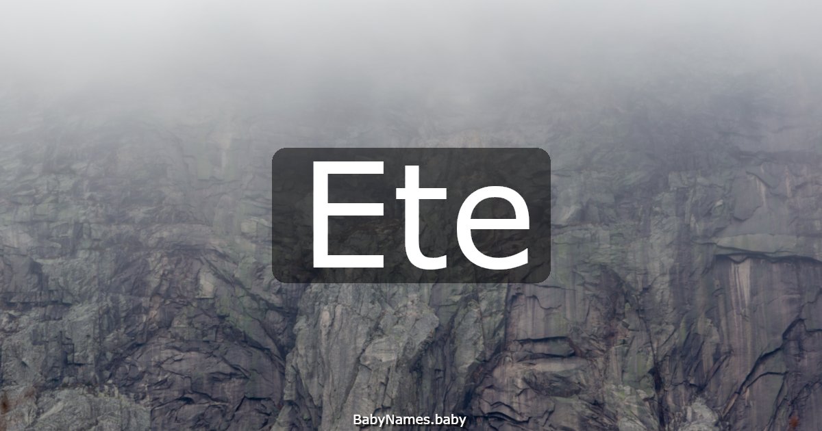 Ete