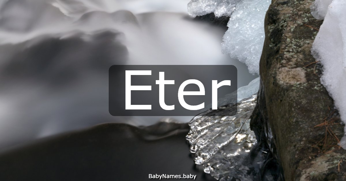 Eter