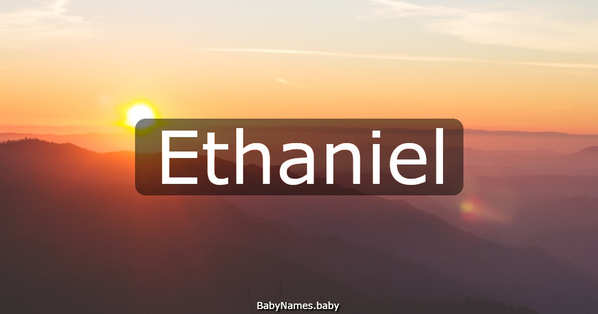 Ethaniel