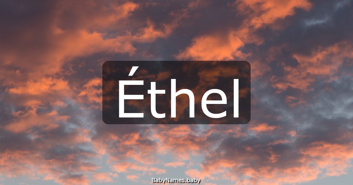 Éthel