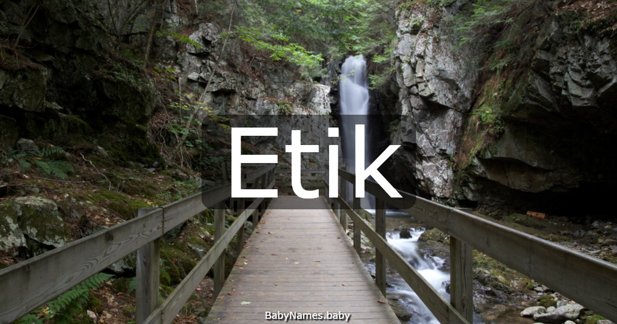 Etik