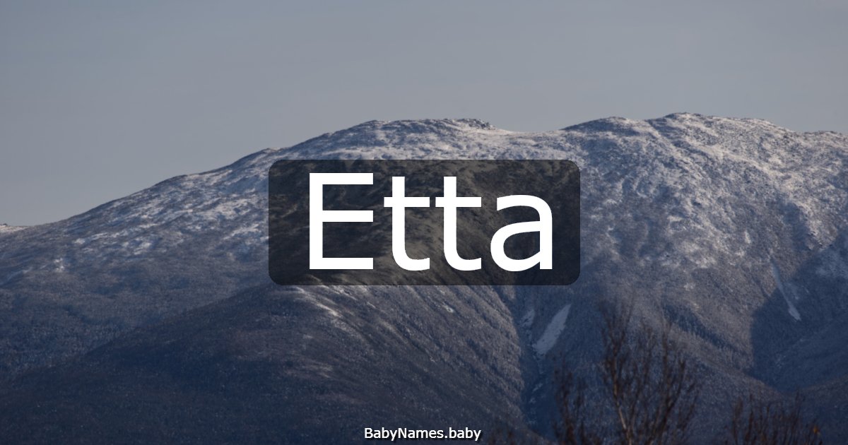 Etta