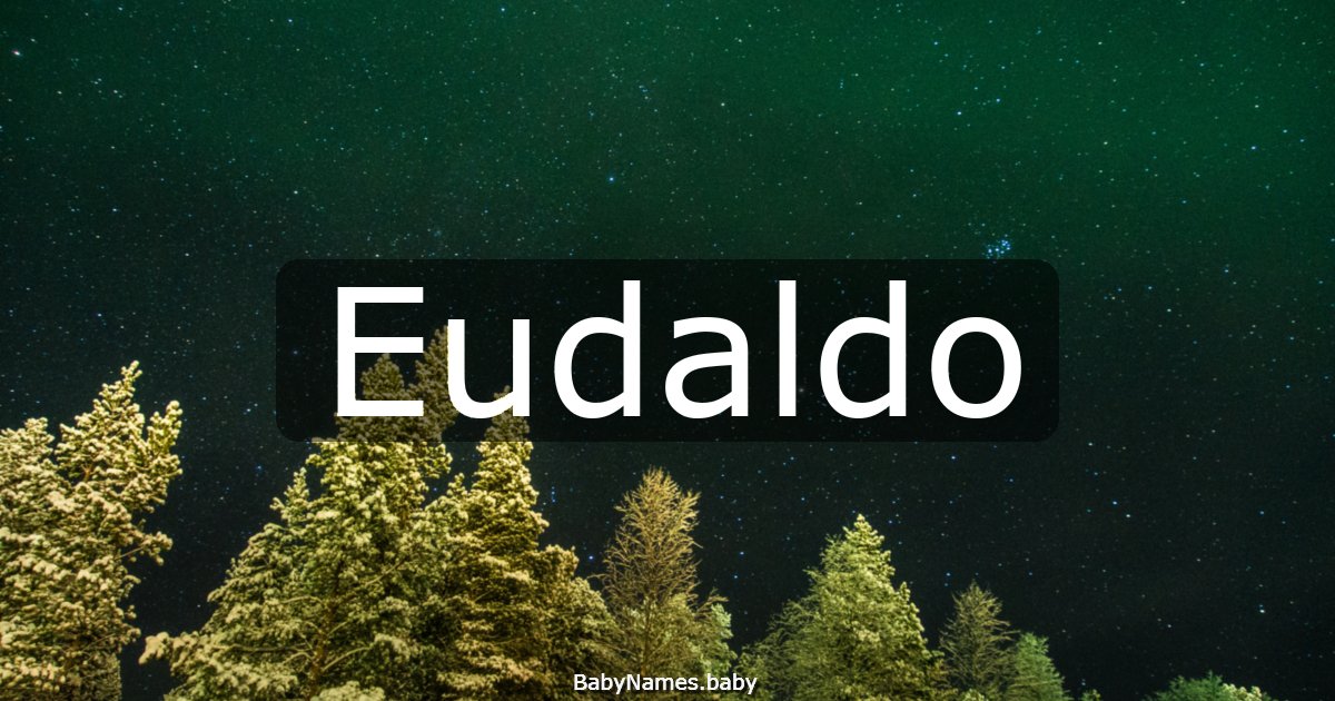 Eudaldo