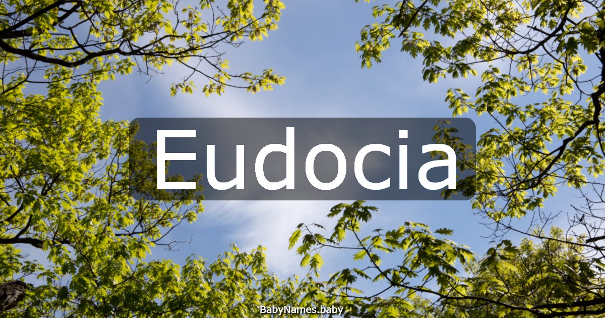 Eudocia