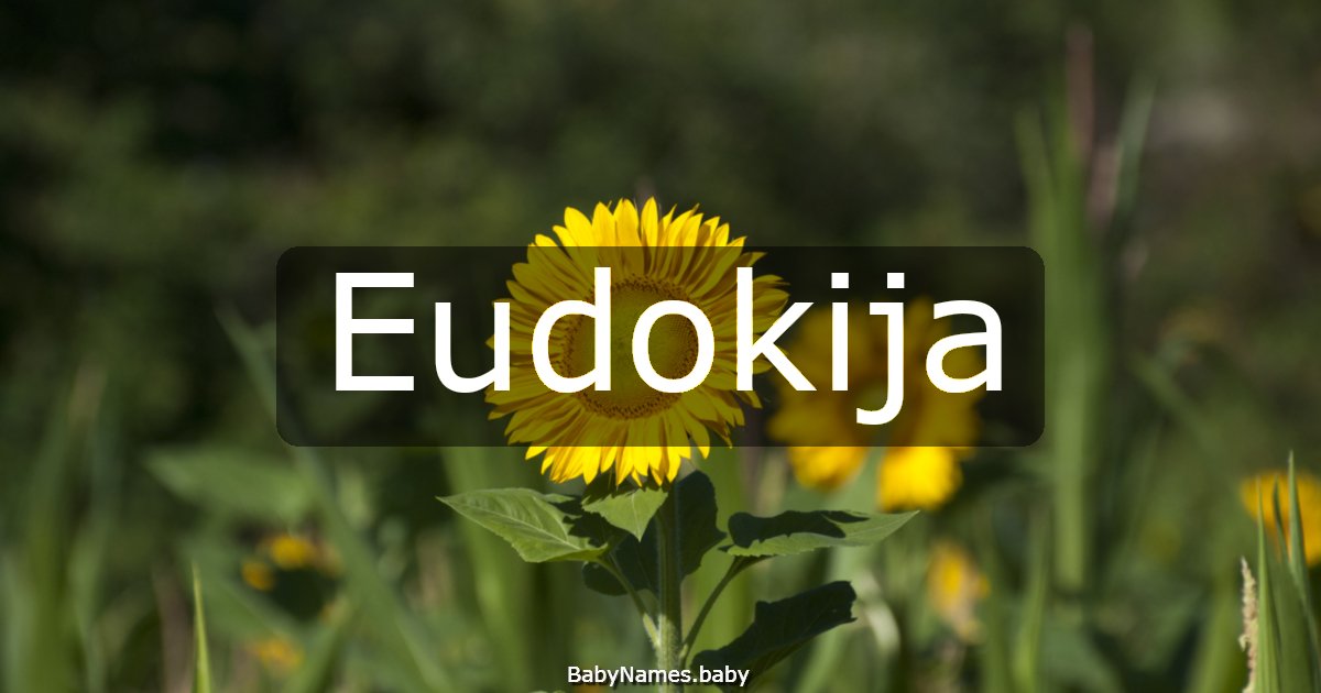 Eudokija