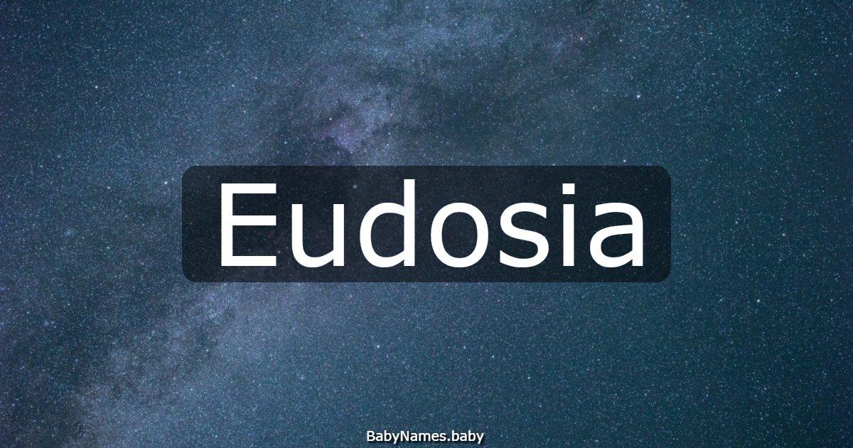 Eudosia